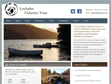 Tablet Screenshot of lochaberfish.org.uk